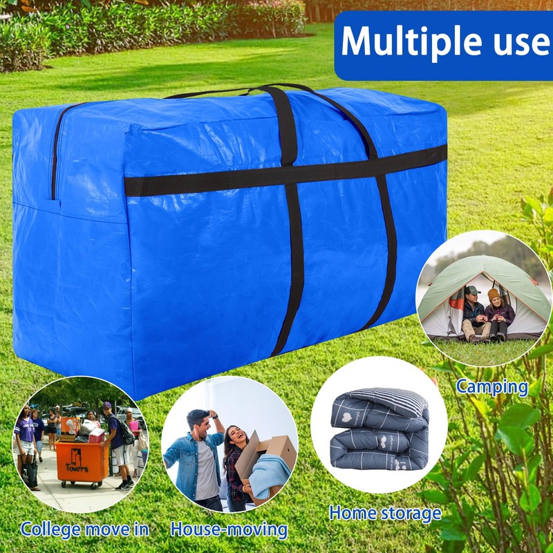 Sharmgoria Extra Large Moving Bags Oversized Storage Duffle Bags with