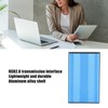 Hard Drive Enclosure 2.5in USB2.0 480Mbps Easy Installation Highly Durable