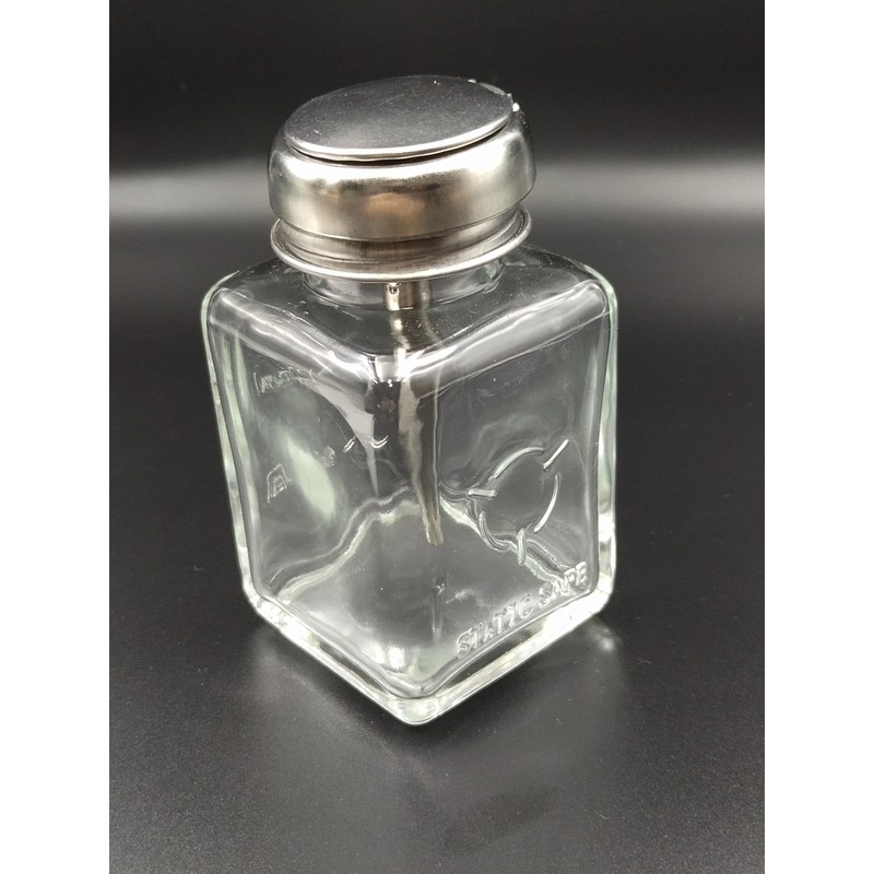 ZQDZYIE 1 Pack 4 Oz Dispenser Bottle Glass Nail Polish