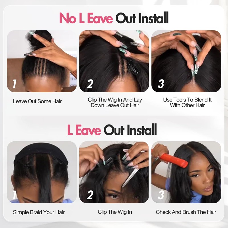 Yaki Detroit Layered V Part Wig Synthetic Half Wig For