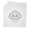 Azeeda 'Happy Rain Cloud' Cotton Baby Blanket/Shawl (BY00044919)