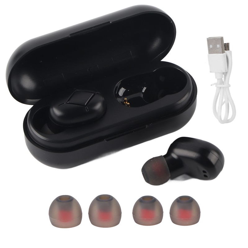 Bluetooth Headphones Multifunction Stereo Sound True Wireless Earbuds with Charging