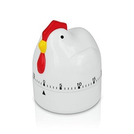Metaltex Timer Hen 60 min, White