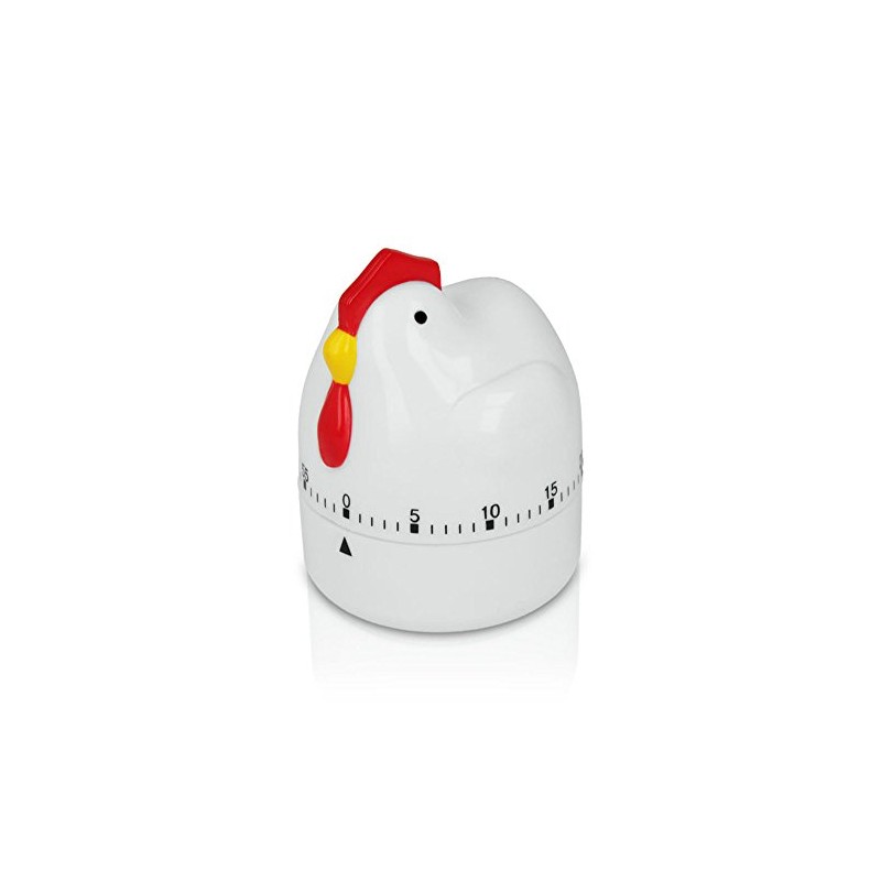 Metaltex Timer Hen 60 min, White