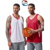 Liberty Imports Reversible Men's Mesh Athletic Basketball Jersey Single for