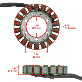 Celox Stator for Kawasaki Brute Force 750 4X4i KVF750 KVF 750 2005 2006 2007 Magneto
