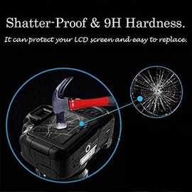 PCTC Z8 Screen Protector for Nikon Z8 Z9 Z5 Z6 Z7 Z7II Z6II LCD Screen 3 packs 0.3mm 9H Hardness Tempered Glass LCD Protector Nikon Z 6 Z7 Z 5 Z 7II Z 6II, 2* Hot Shoe Cap Cover Ladybug