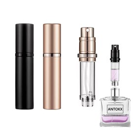 ANTOKX Perfume Bottle (Black & Rose gold)