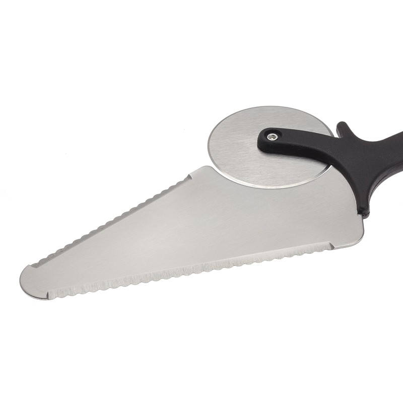 TURBO PRODUKTE Pizza Cutter, Pizza Roller, Pizza Shovel, All-in-One, Sharp