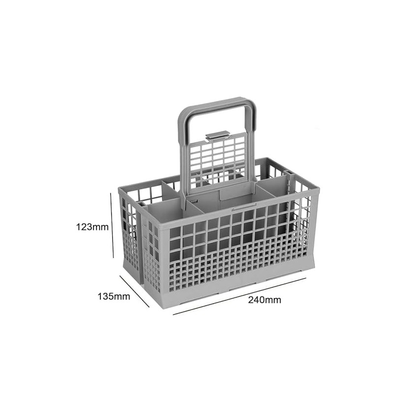 DL SERVICE Dishwasher Cutlery Basket for Bosch Siemens Rex Electrolux