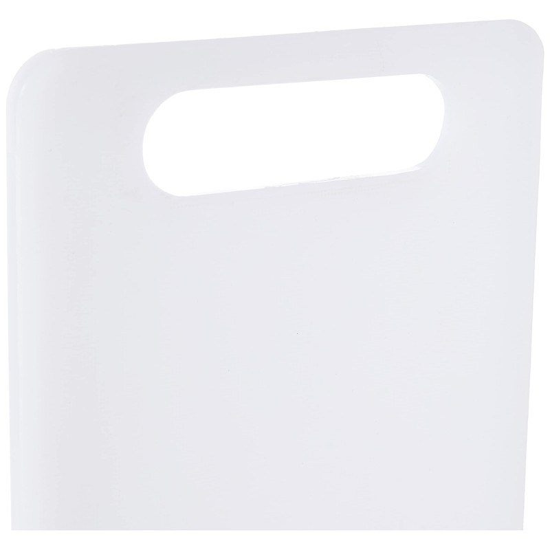 Chef Aid Poly Chopping Board, White, 15.5 x 25.5 x