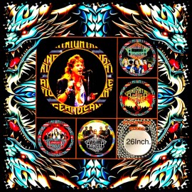 NIGHT RANGER FIVE PENDANTS  ONE NECKLACE