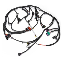 Engine Wiring Harness 5C3Z-12B637-BA Compatible with 2005 2006 2007 Ford F250 F350 F450 F550 Duty Diesel Engine Wiring Harness 6.0L 5C3Z-12B637-BA