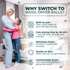 Wool Dryer Balls - No More Dryer Sheets - XL