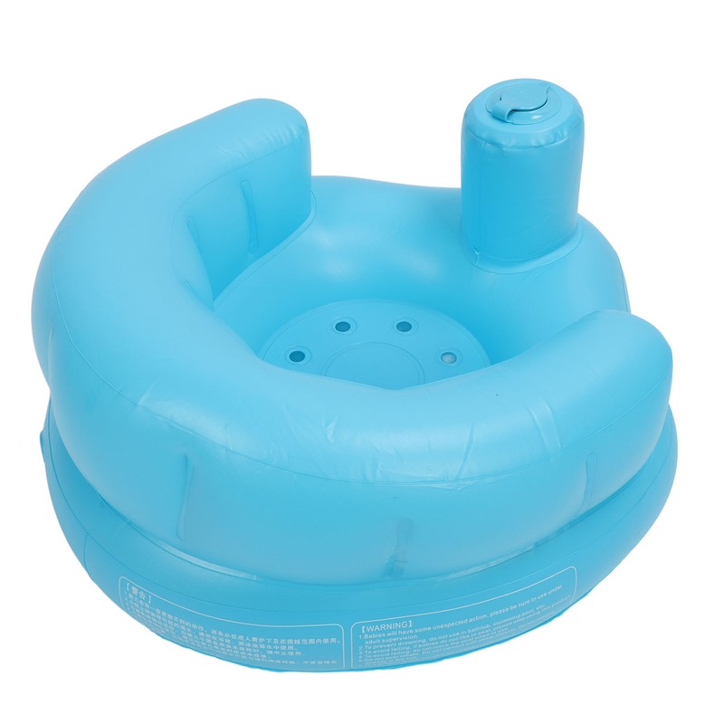 Inflatable Baby Chair Safe Built in Air Pump Soft PVC