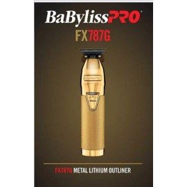 BabylissPRO FX787G METAL LITHIUM OUTLINER TRIMMER