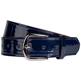 Champro Patent Leather Athletic Belt, Navy, Adult 3X-Large