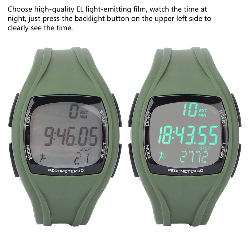 Multifunction Waterproof Intelligent Wrist Watch Sports Digital Step Counter WatchesOD