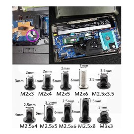 Kit De Tornillos 500pcs Para Portátiles M2, M2.5, M3
