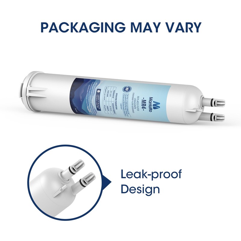 MARRIOTTO MRW4 Refrigerator Water Filter Compatible with EDR3RXD1, 4396841, 4396710,