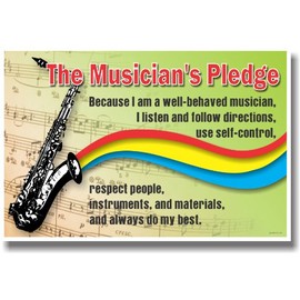 The Musician's Pledge - Music Poster