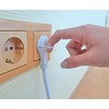 Kopp 143502087 Extension with Schuko Plug, white, 143502087