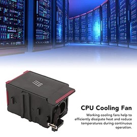 Enfriador de CPU, Ventilador de Refrigeración de CPU Compatible con ProLiant DL360 G8 DL360E G8 DL360P G8 Módulo de Ventilador 654752002 654752003 667882001 697183002 697183001