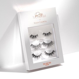Rosy McMichael The Lash Trio Faux Eyelashes Faux Mink Makeup Cosmetic Eyelashes Extensions