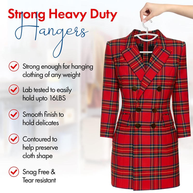 12 Heavy Duty Hangers