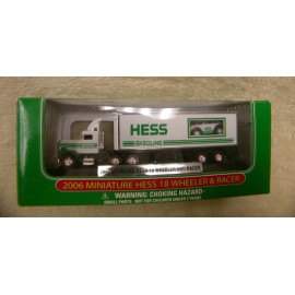 Hess 2006 Miniature 18 Wheeler & Racer