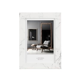 Radonna LADONNA AVANTI SF19-L-WH Marble-Style Frame, Large Size 094882