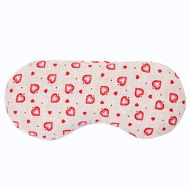 Eye Pillow, Cooling Mask & Cooling Pad for the Eyes. The Natural Alternative to Gel Eye Mask with Linseed - Colour: Country House Love