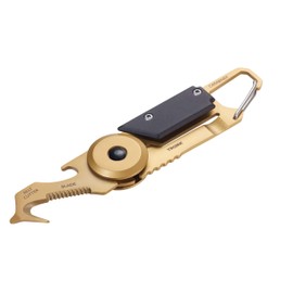 Troika Unisex - Adult Egon Mini Tool, Gold/Black, 86 x 25 x 10 mm