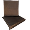 QQbed 2 Pack Deep Seat Memory Foam Platform Seat Cushions