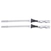 4Pcs Rear Handbrake Cable Set for Opel Corsa C 1.0,