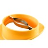 GSD Mango Slicer With Stand, Silver/Yellow