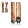 Novelty Dog Paw Socks for Men and Women - Funny