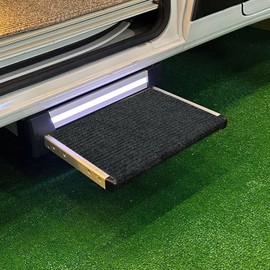 Shyllin Motorhome Step Doormat, Caravan Door Mat, Stair Mat for Motorhomes, Doormat for Step Caravan, Carpet Motorhome Step, Step Cover, Motorhome, RV Step Doormat