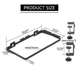 mumisuto Trash Bag Holder, Over The Cabinet Trash Bag Holder for Kitchen, Stainless Steel Under Sink Bag Holder, Garbage Bag Holder for Kitchen, Cabinet, Camping, Picnics (Without Garbage Bag)