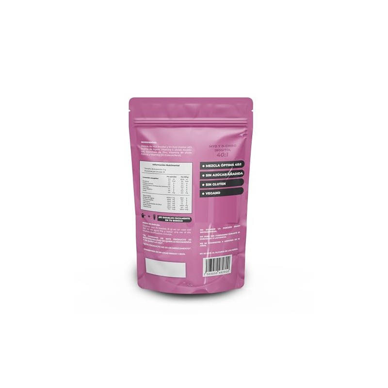 Myo Inositol Chiro 150 Fórmula Polvo Alta Pureza Apoyo Equilibrio