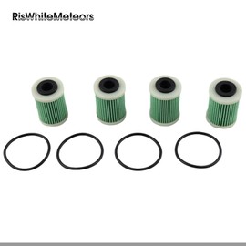 6P3-WS24A-01-00 6P3WS24A-01-00 Filtro de combustible (4 piezas) de repuesto para Yamaha fueraborda 150-250HP