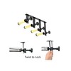 TENBEST Photography Backdrop Roller Support System, 4 Rollers, Wall/Celing/Light Stand