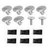 HQRNYP 14PCS Lower Engine Cover Bolt Pin Screws, Automotive Clips,