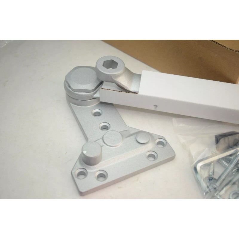 Design Hardware 416 AL Heavy Duty Arm with Dead Stop