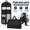 Reusable Hanging Garment Bags – Waterproof Dustproof Zippered Clothes Covers