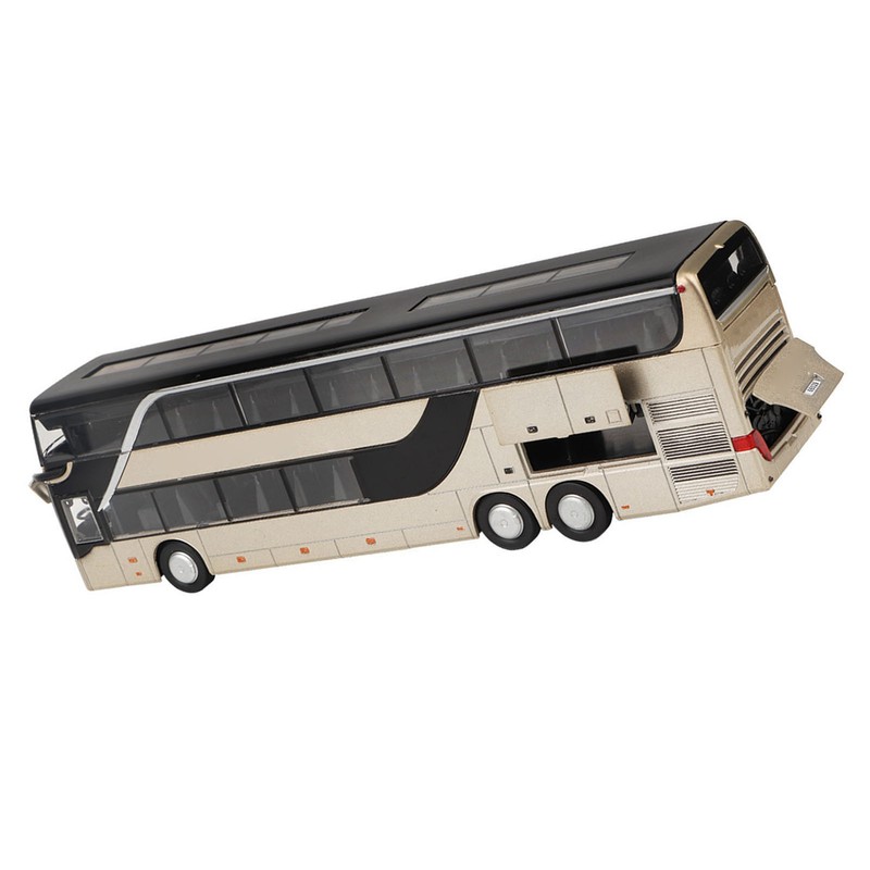 Electric 1:32 Alloy Doubledecker Bus Model Toy with Light Music