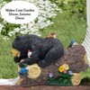 GARDEN WHISPER Bear Statue Decor, Bear Gutter Downspout Extension, Weather