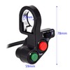 M51C 12V Motorcycle Handlebar Switch - Waterproof On/Off Switch for
