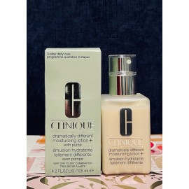 CLINIQUE DRAMATICALLY DIFFERENT MOISTURIZING LOTION WITH PUMP 4.2 OZ 125 ML