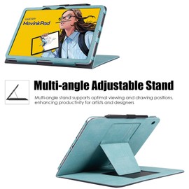 BOZHUORUI Case for Wacom MovinkPad 11 Tablet,Mint Green